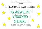 Plakát - Rozsvěcení vánočního stromu